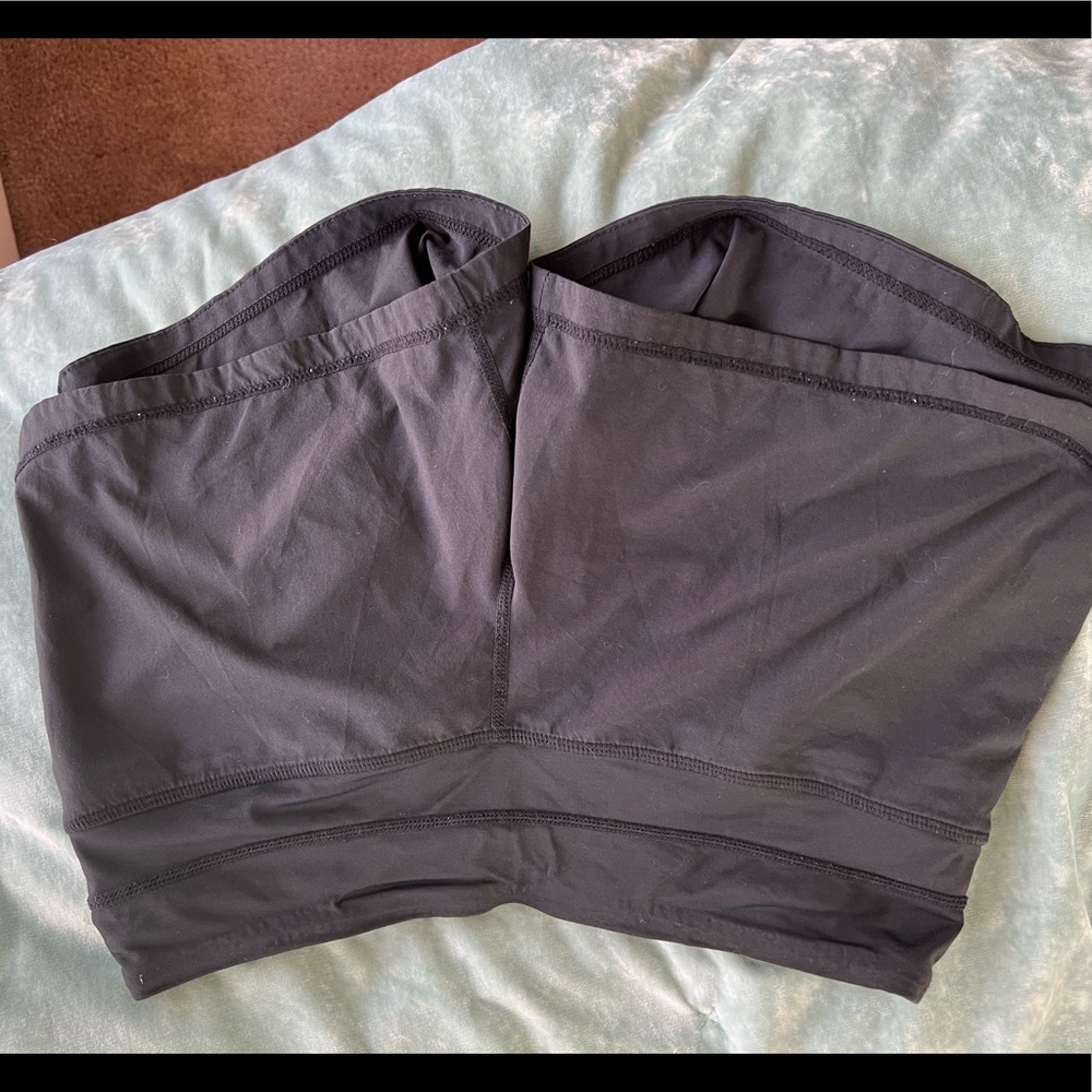 Black lululemon shorts